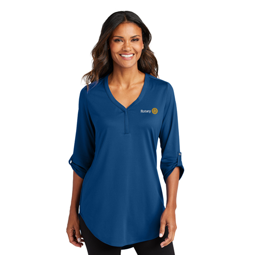 Rotary Stylish 3/4 Sleeve True Blue Tunic